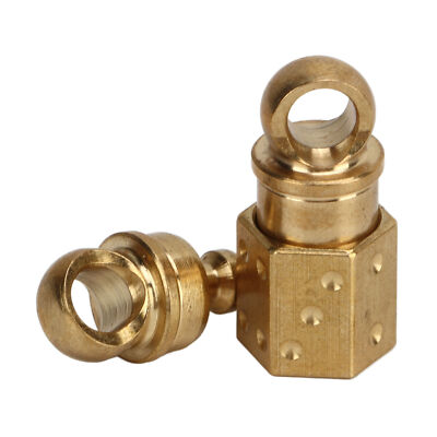 Quick Release Keychain Brass Detachable Pull Apart Key Rings Separate Chain