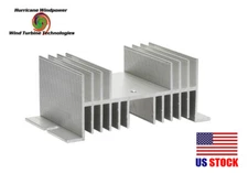 Aluminum Heat Sink 60A for Solid State Relay SSR for Wind Turbine Generator