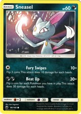 Sneasel - 86/168 - Common - Pokemon Celestial Storm