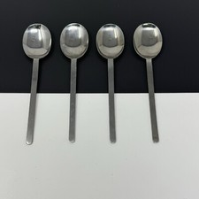 American Airlines AA Stainless Spoon Lot Of 4 Used