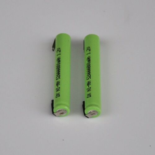 Batterie rechargeable 1,2 V AAAA 800mAh 4A NiMH avec broches de soudage pour rasoir rasoir - Photo 1/4
