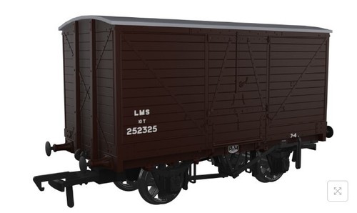 Rapido Trains Dia.88 10T Van No 252325 LMS BAUXITE (POST-1936) 945009 | Zustand: New