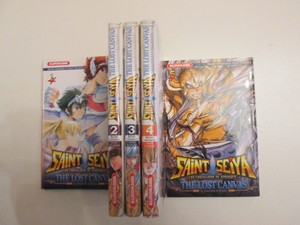 Détails Sur Lot Mangas Saint Seiya The Lost Canvas La Legende Dhades5vol - 