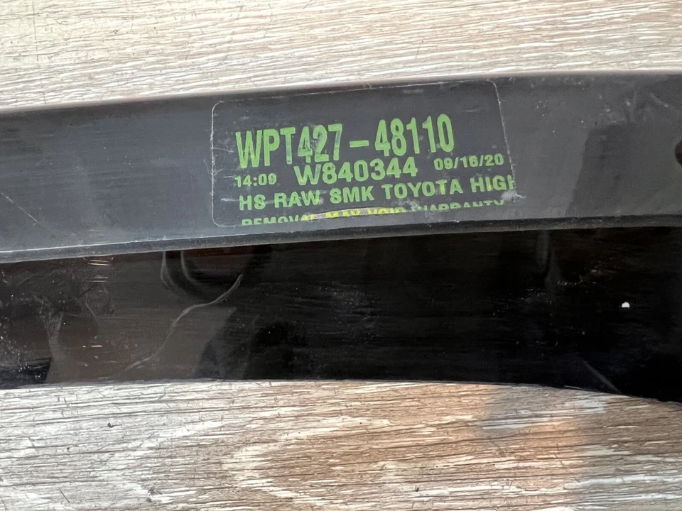 2011-2013 Toyota Highlander Hood Protector OEM Part# PT427-48110 - Image 3 of 4