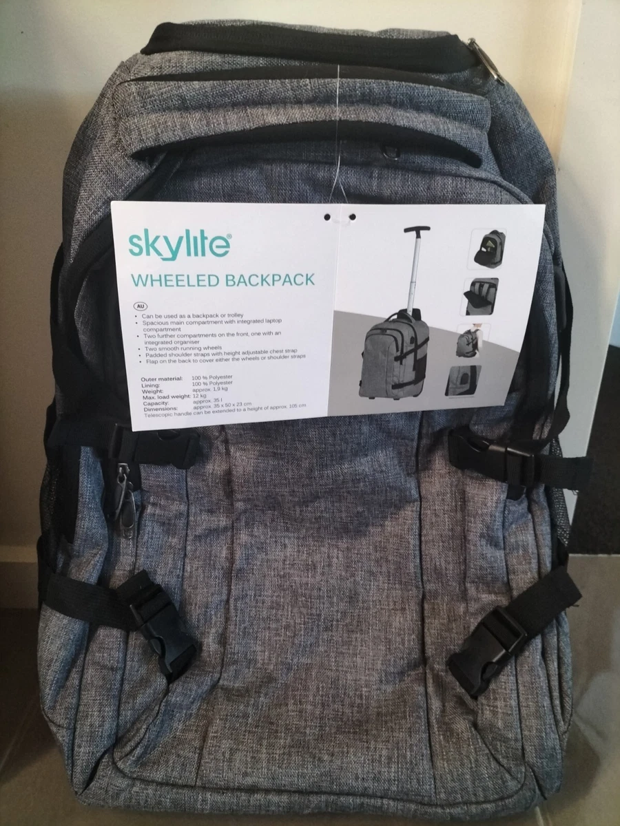 Skylite Wheeled Backpack Brand New | eBay