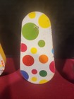 Vintage Tin Crank Noisemaker Halloween Witch Cat Owl U.S. Metal Toy Mfg Co — photo 3