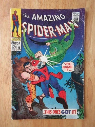 AMAZING SPIDER-MAN #49 (1967) VG-/Needs A Press!