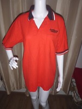 Office Depot Employee Uniform Polo Shirt Red Size Large L Costume