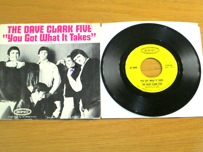60s ROCK 45 RPM w/PICTURE SLEEVE- DAVE CLARK FIVE - EPIC 10144