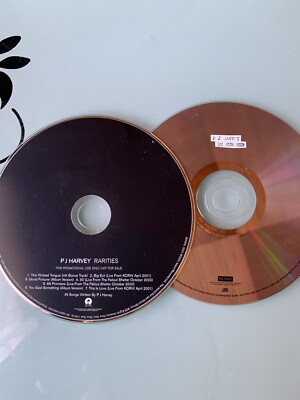 PJ HARVEY Rarities 7tk US Promo cd w/RARE Live KCRW and more