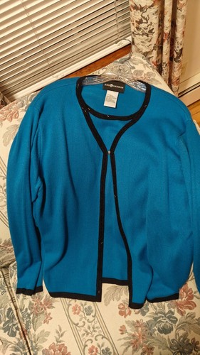 Sag Harbor vintage style sweaters Lot of 4; cardigan style; new without tags - Picture 6 of 9