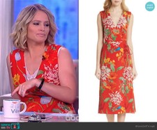 Alice+ Olivia Tasia Sleeveless Silk Wrap Dress ( Size 2 )