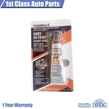 GREY Hi-Temp RTV Silicone Gasket Maker (32g) Resists Oil Water Anti-Freeze