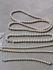 Zuchtperlen Halskette Armband Nachlass Konvolut