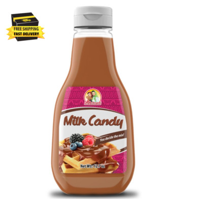 Sweet Dulce De Leche Squeeze Bottle   Traditional Mexican Cajeta Made with Goat 