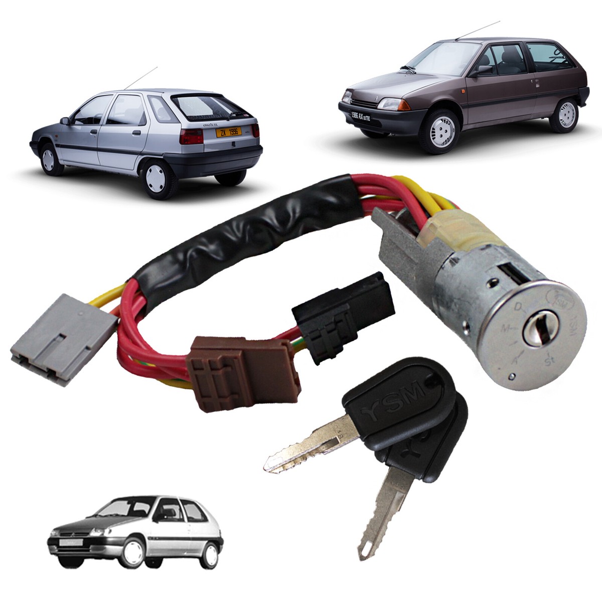 Neiman antivol de direction compatible avec Citroën Zx idem à