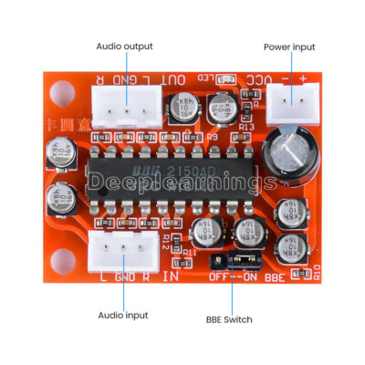 Njm2150 Bbe Tone Preamplifier Board Treble Bass Sound Effect Exciter Boosts New Ebay