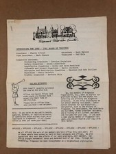 Vintage 1981 RIDGEWOOD PRESERVATION COMMITTEE Canton Oh Brochure North Market