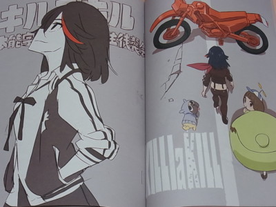 SUSHIO CLUB Kill la Kill Characters Color Art BOOK LOVE LOVE KLKL