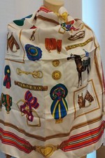 ⭐⭐ALYSI Moda Foulard  Donna Seta EQUITAZIONE CAVALLO HORSE STAFFA SELLA FANTINO⭐