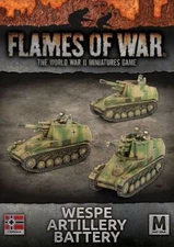 Flames of War GBX132 Wespe 10.5 cm SP Artillery Battery (3 SP Guns) Miniatures