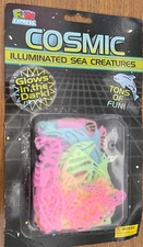 FUN EXPRESS COSMIC TOY ILLUMINATED SEA CREATURES GLOWS IN THE DARK, NEW