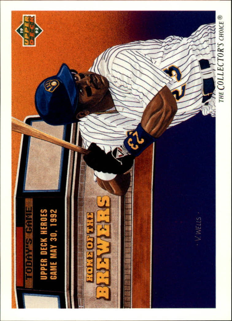 1992 Upper Deck #97 Greg Vaughn TC - NM | eBay