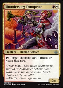 Thundersong Trumpeter x4 - Modern Masters 2017 - NM-Mint, English - Modern Maste