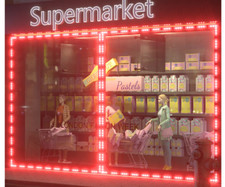 10ft-100ft Red SMD 2835 LED Module Injection Light Storefront Sign Lamp DC 12V