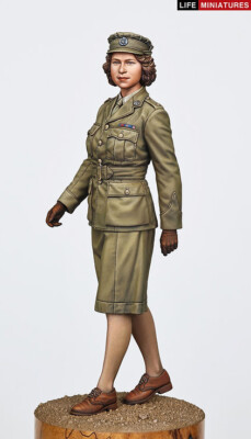 Life Miniatures, 1/35th scale, Princess Elizabeth, ATS 1945, NIB, LM-35005