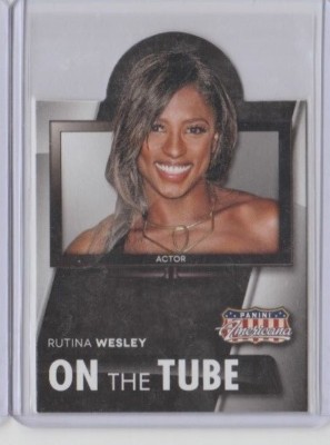 2015 Panini Americana On the Tube Die-Cut Insert Card #28 Rutina Wesley