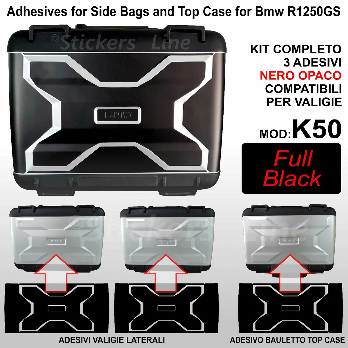 Adesivi per valigie vario best sale bmw