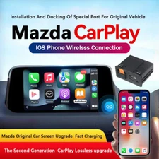 P3 Bluetooth Wireless CarPlay Android Auto USB Adapter Hub for Mazda 2 3 6 CX30