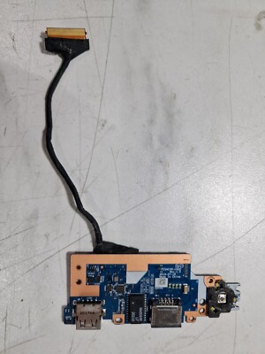 Lenovo ThinkPad E15 USB Ethernet LAN Micro Power Button Board NS-C422 + Kabel