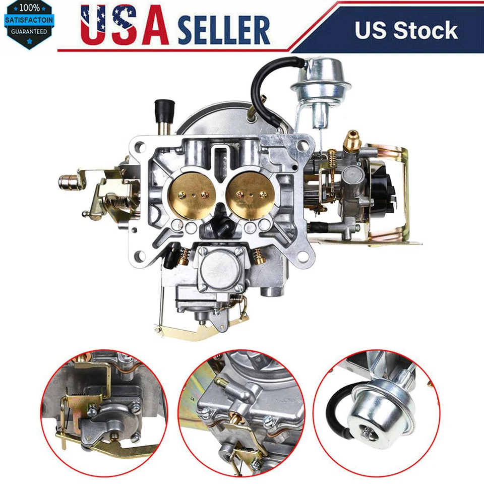 For 1964-1982 Ford F150 F250 F350 289 302 351 2-Barrel Carburetor Carb 2100 A800 - Image 2 of 4