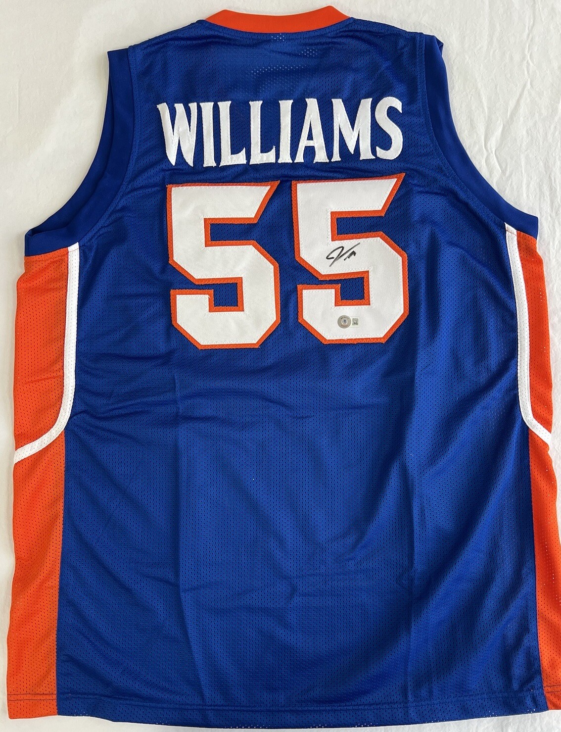 Jason Chandler Williams "White Chocolate" Autographed Signed Florida Gators men's basketball Jason Williams "White Chocolate" Florida Gators Auto Jersey Beckett COA 