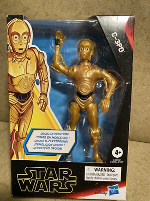 Hasbro Star Wars C-3PO未開封 Hasbro Star Wars Galaxy of Adventure C-3PO Droid Demolition | eBay