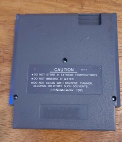 Super Glove Ball 1990 Nintendo NES Cleaned (scratches)+Tested * Cartridge Only *