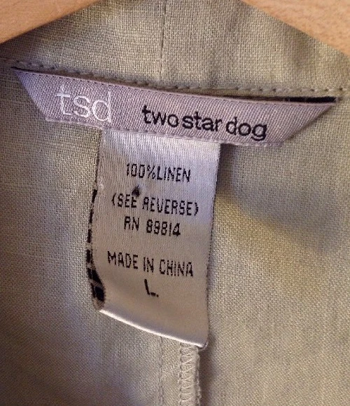 Traje verde tsd de lino para mujer Foto 4 de 4