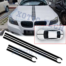 Front Bumper Hood Rear Trunk Racing Strip Car Body Graphic Decal Sticker For BMW