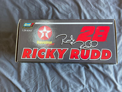 2000 RICKY RUDD #28 TEXACO HAVOLINE AUTOGRAPHED 1/24 car W/CASE REVELL ...