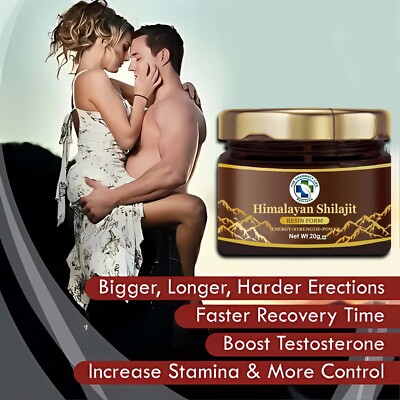 Pure 100% Natural Himalayan Shilajeet,Soft Resin,Extremely Potent,Fulvic Acid