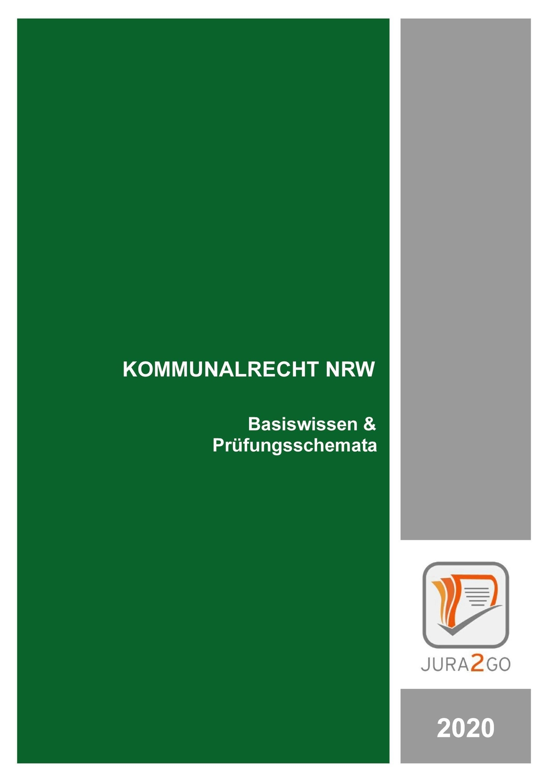 Thumbnail - Kommunalrecht Nrw | Basiswissen & Prüfungsschemata | Joachim