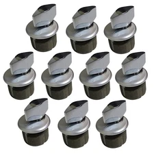 10x T-Turn Mortise Cylinders 1" for Store Front Door Adams Rite Lock Thumb Turn