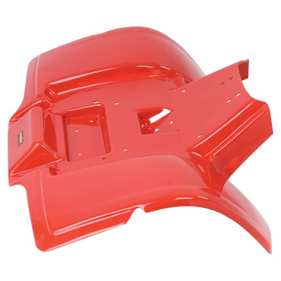 #ad MAIER 119502 1984 1986 HONDA TRX 125 REAR FENDER HONDA NO TOOLBOX RED $297.86