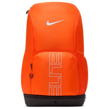Nike Hoops Elite Basketball Backpack 32L Orange - School Bag - New w/ Tag
