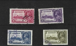 NEWFOUNDLAND #226-229 USED VF