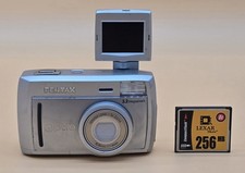 Pentax Digital Camera Optio 33L 3.2MP Silver Retro Flip Screen