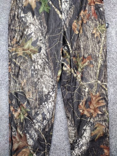 Rivers West H2P Pants Mens L Camo Waterproof Fleece Camo Fabric Hunting EUC - Picture 3 of 16