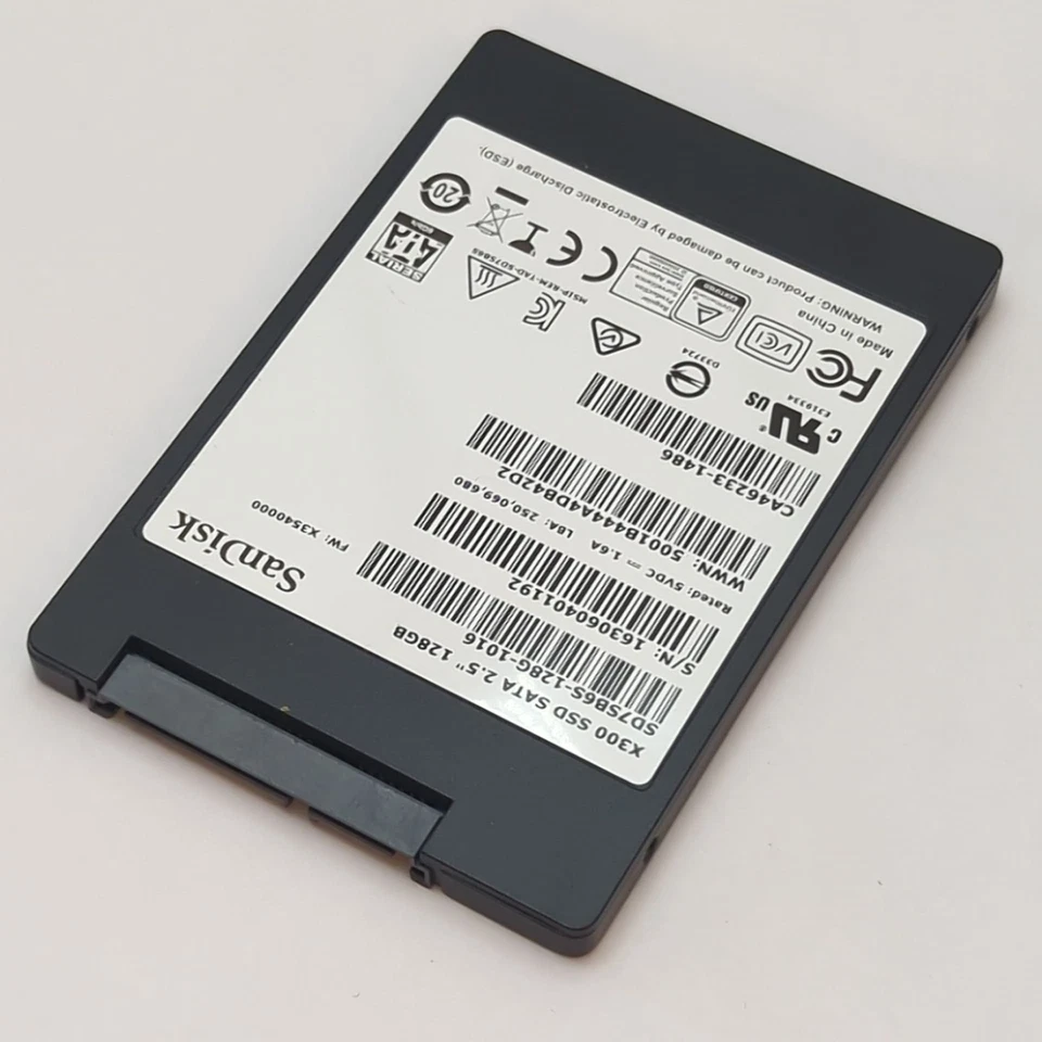 SanDisk X300 128GB 2.5 Zoll SATA III 6Gb/s Interne SSD Solid State Drive